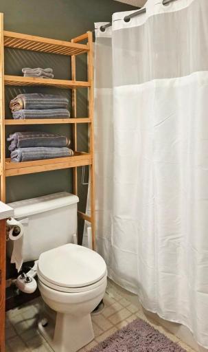 Full bathroom conveniently located on the main level.
