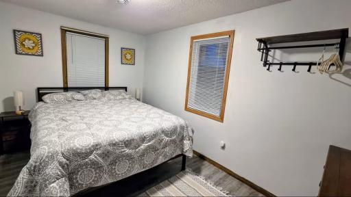 Main-level bedroom offering convenient one-level living.