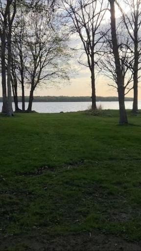 Here’s the path to our private launch for easy access to lake adventures.