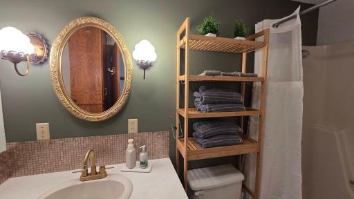 Full bathroom conveniently located on the main level.