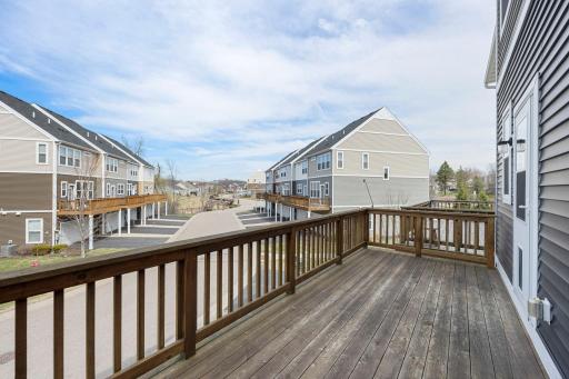 Just off the kitchen, step out onto the generous 18x7 deck—ideal for morning coffee or entertaining.