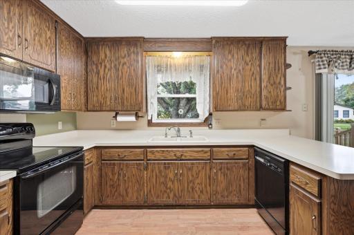 Kitchen to backyard