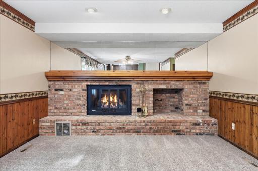 Wood Burning Fireplace