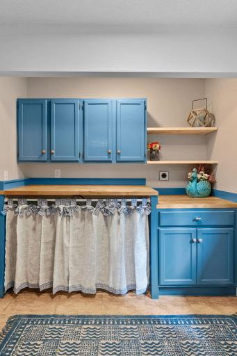 Custom storage throughout!