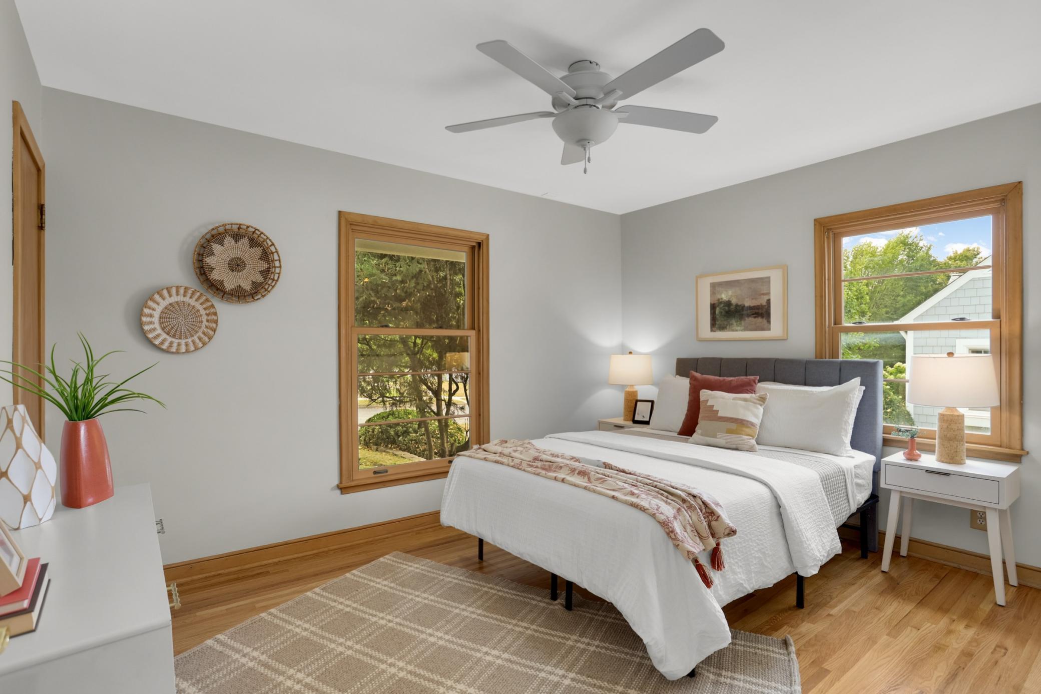 1 of 3 Main floor bedrooms