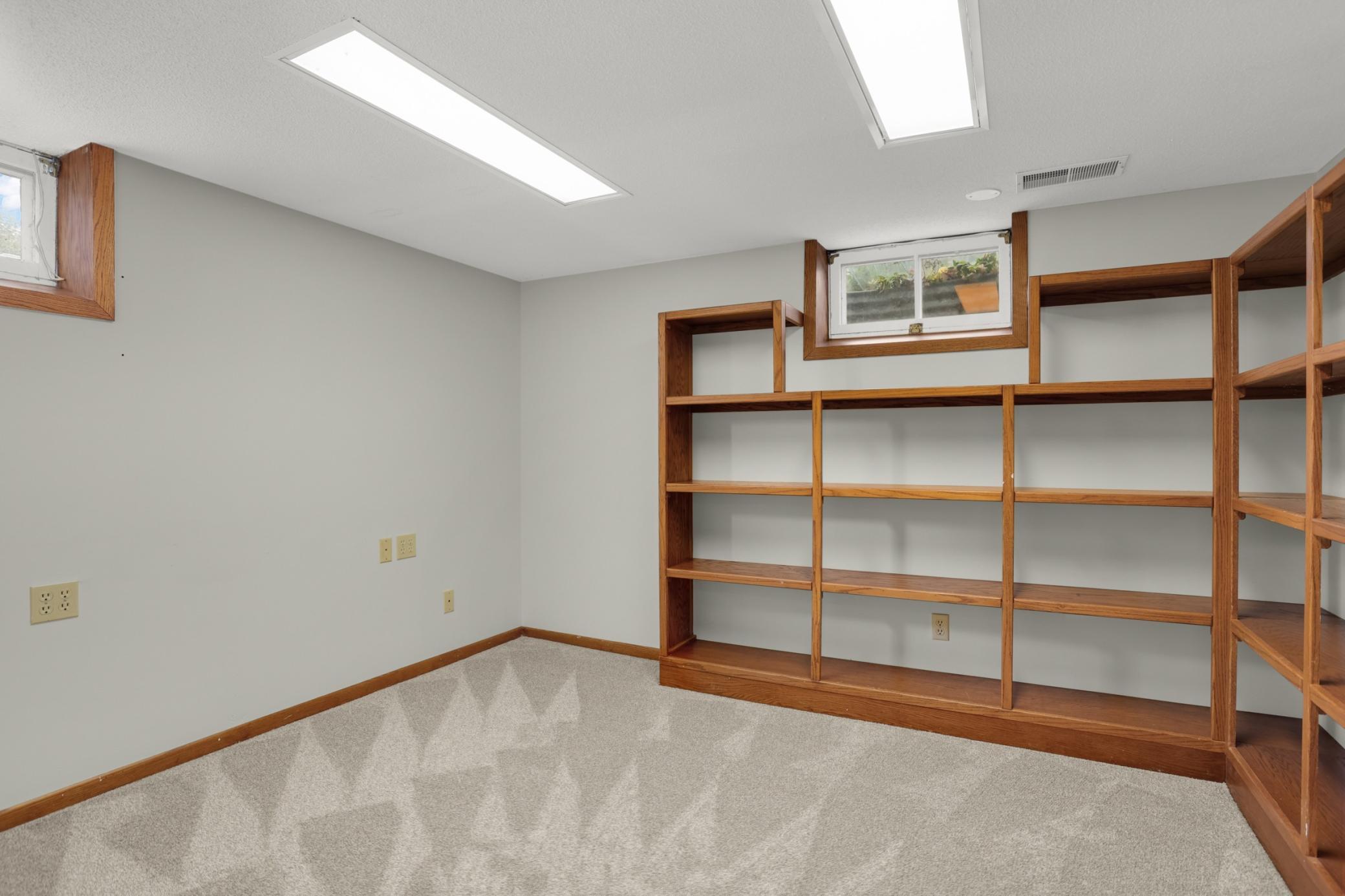 Lower level office