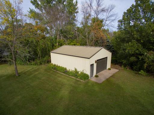 The property offers a 32' x 24' outbuilding in addition to the attached 3-car garage.