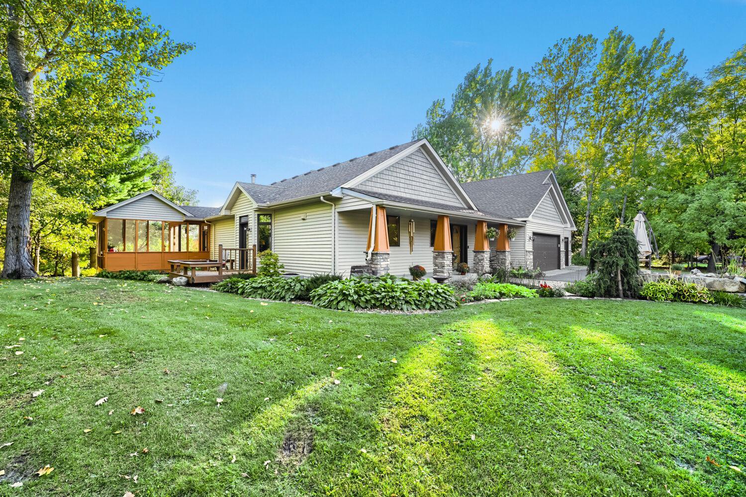 So many unique spaces to enjoy, inside & out!