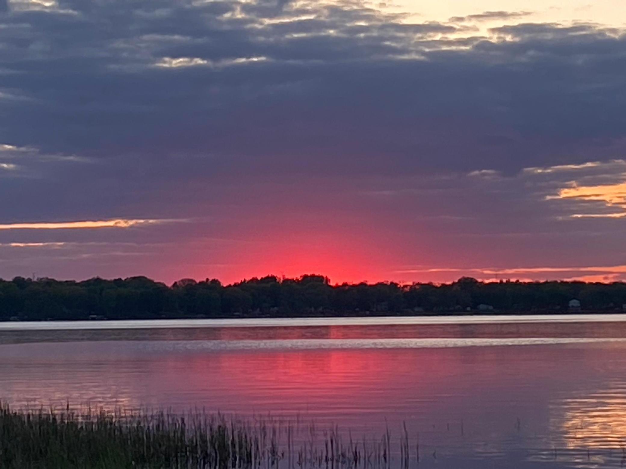 Sunset over Green Lake