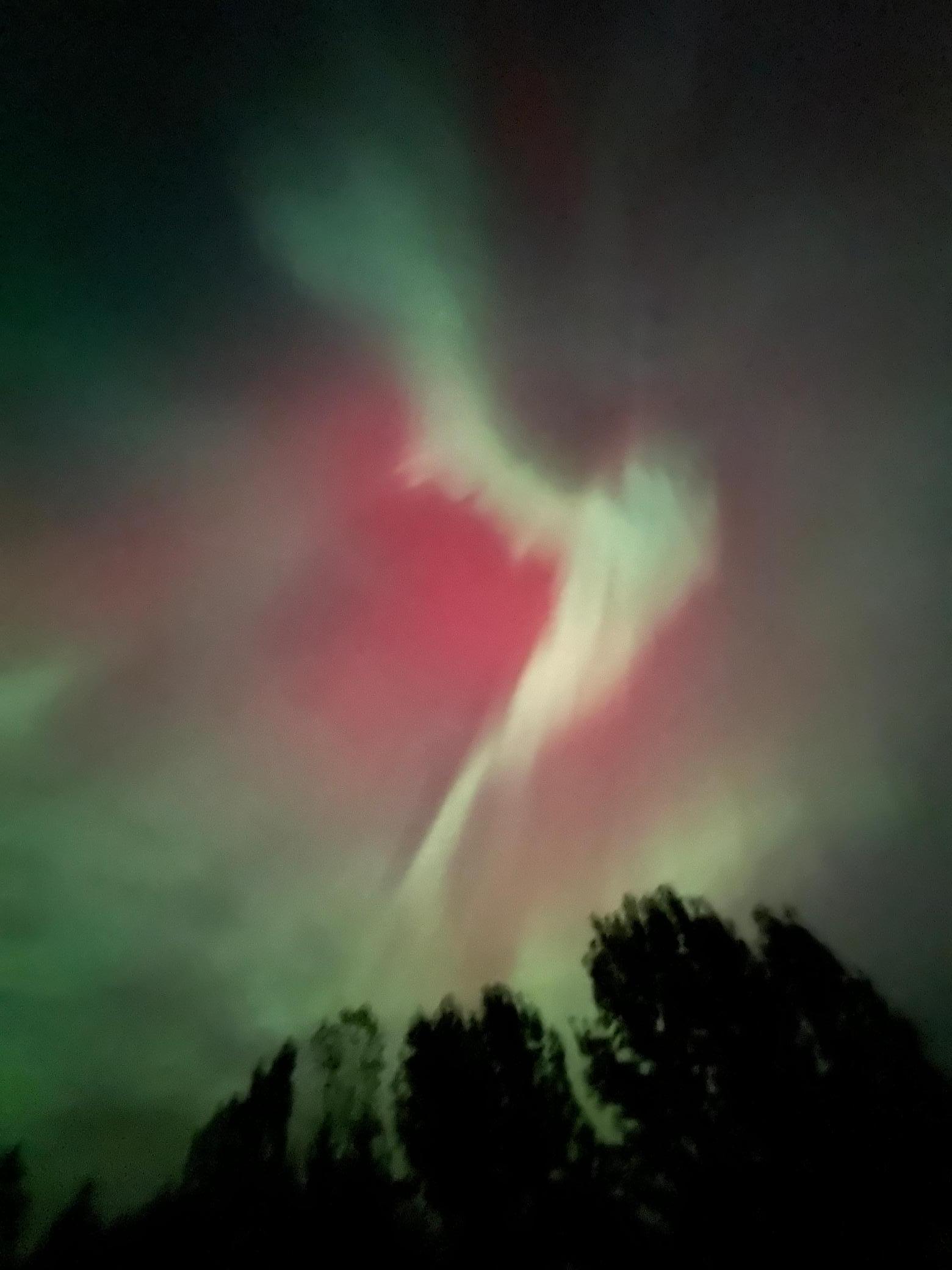 Northern Lights from a recent night