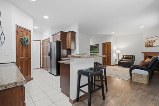 Main floor open concept