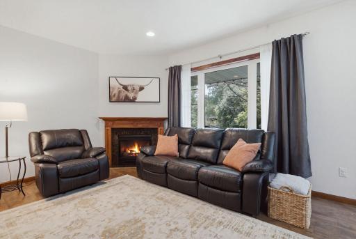 Living Room with fireplace