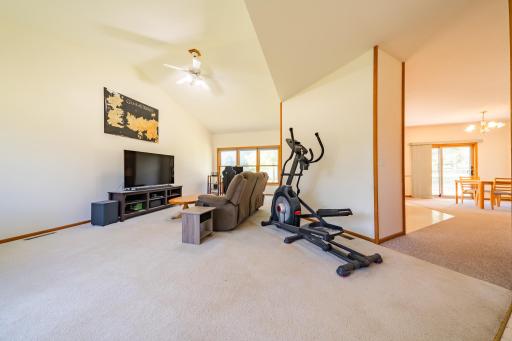 Entry to living and dining