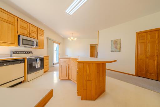 Kitchen to dining