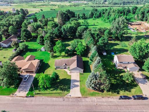 Aerial from street