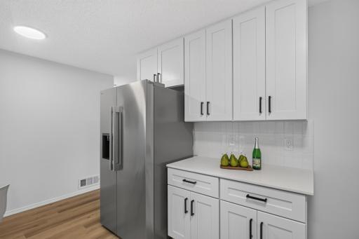 Kitchen to garage and lower level