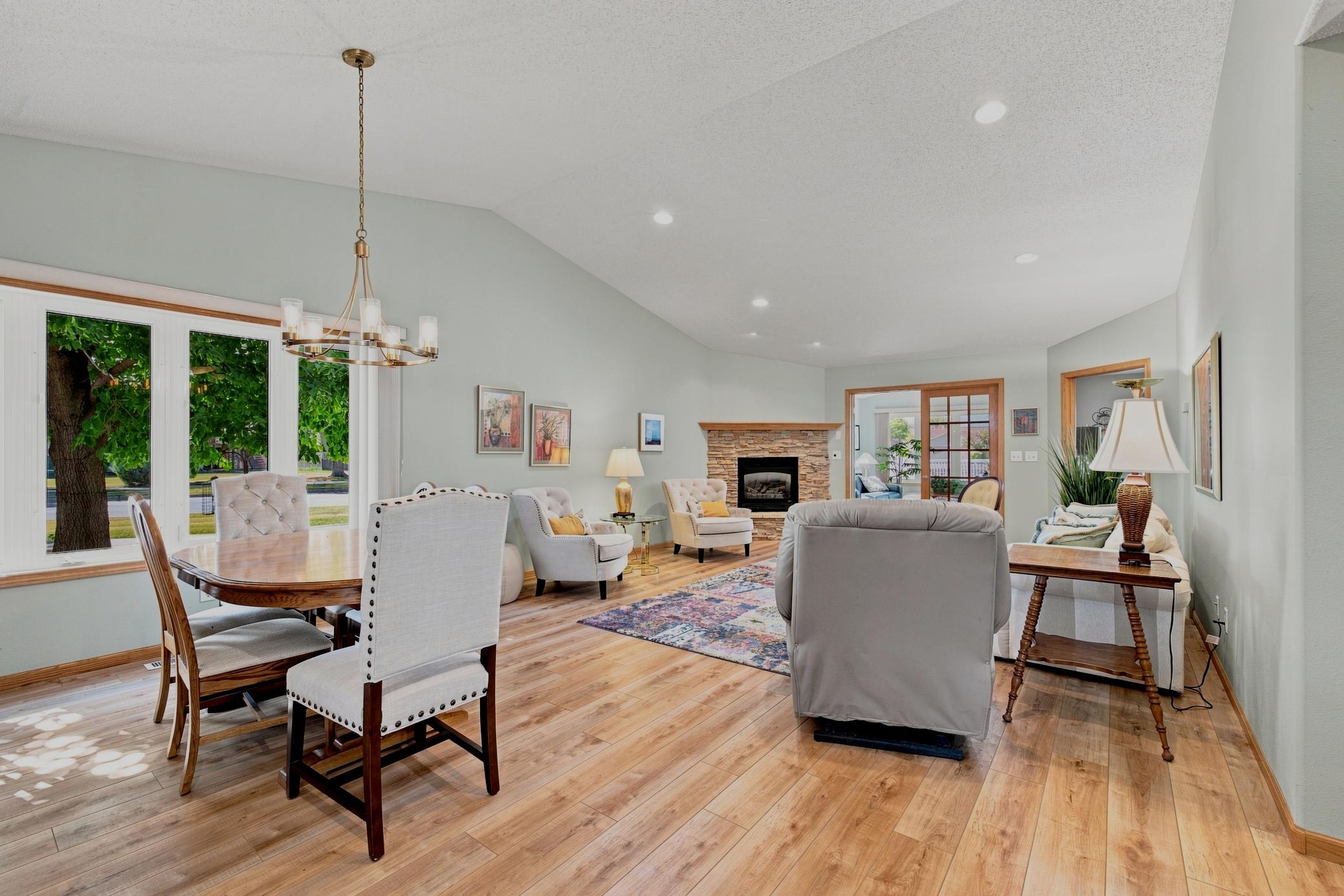 Dining area next to Living Room