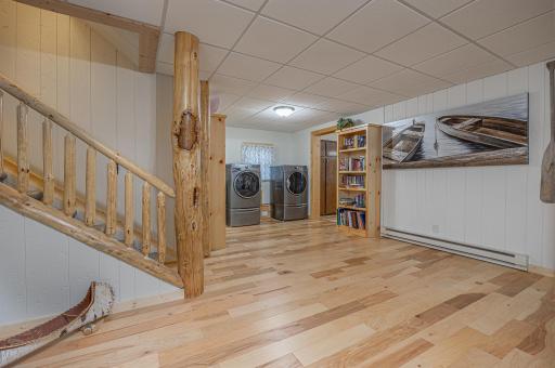 Laundry and 1/2 bath on main level