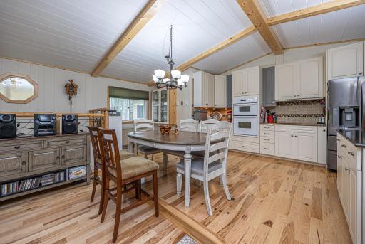 Open concept kitchen