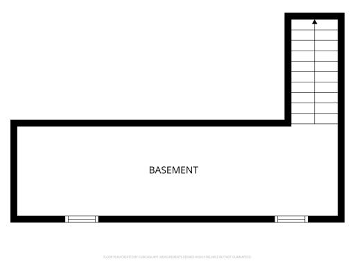 Basement floor plan