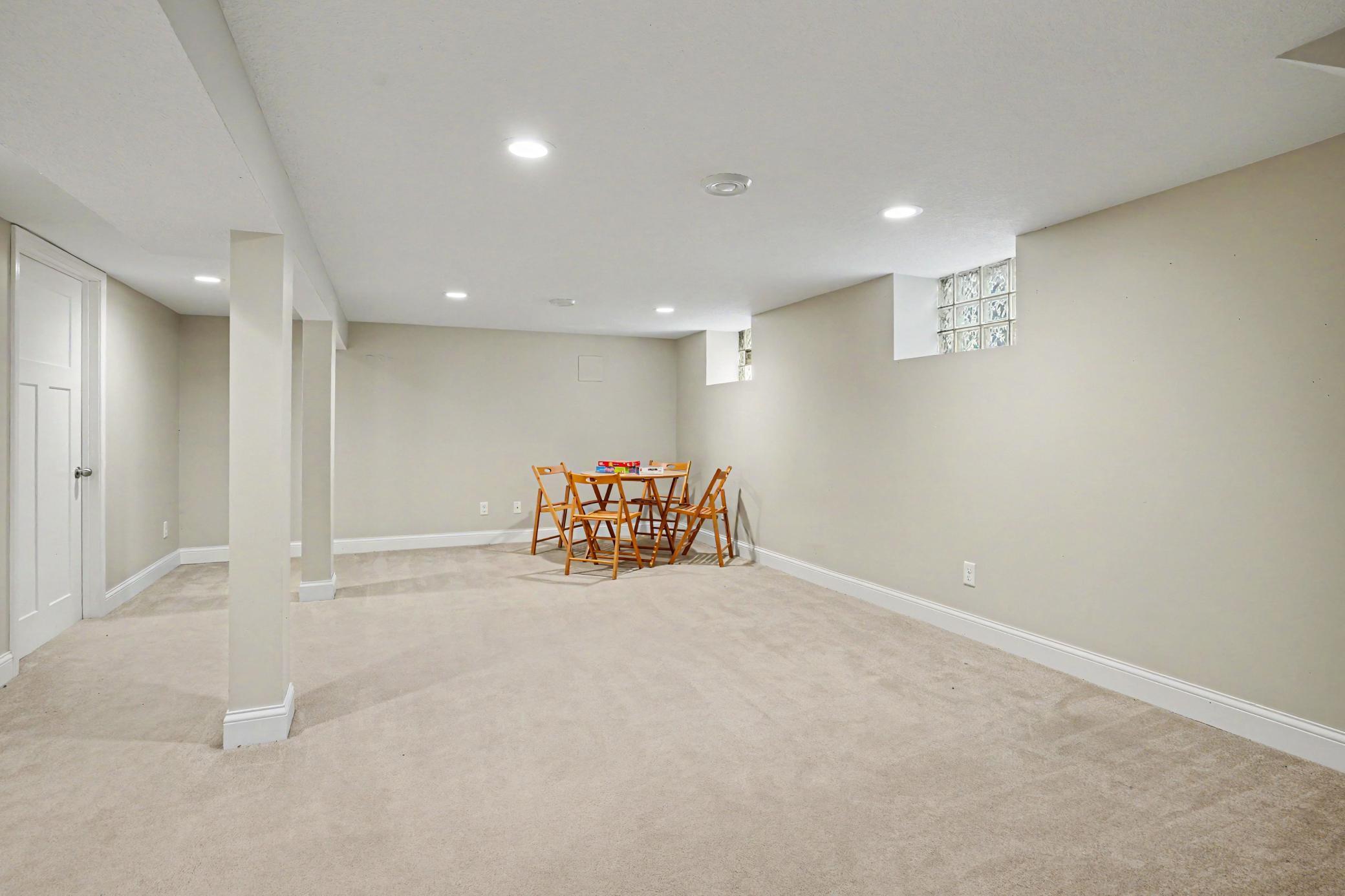Large family room - lower level