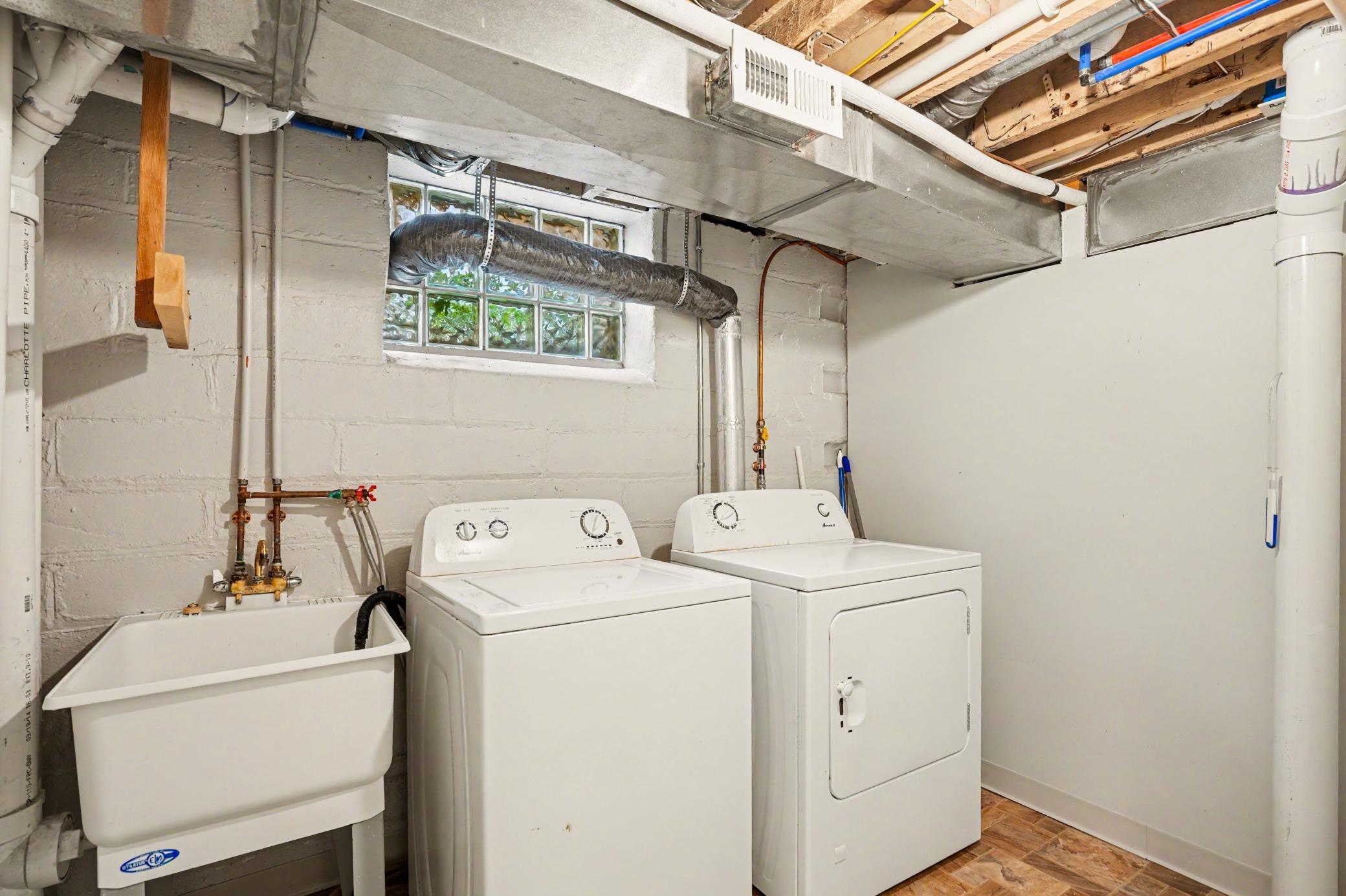 Laundry room - lower level