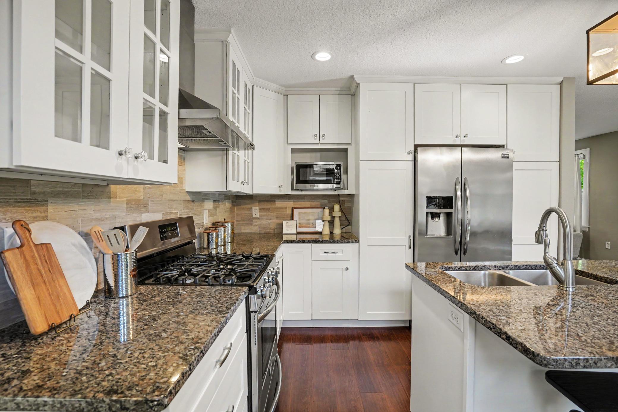 Kitchen-stainless steel refrigerator
