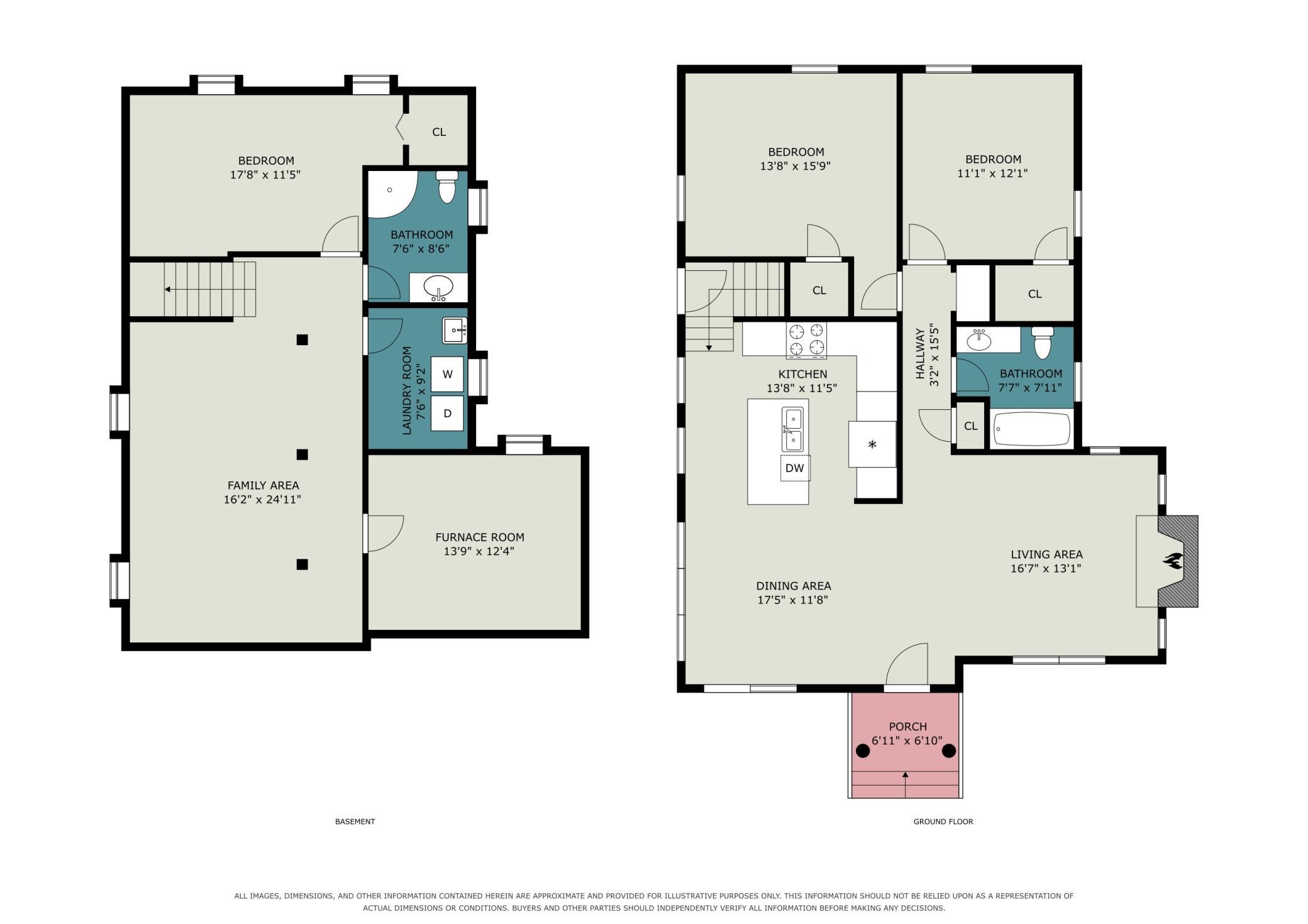 Both levels - floor plans