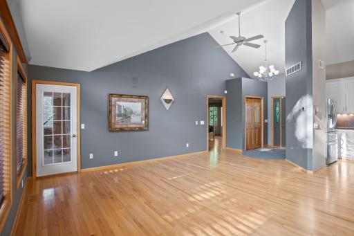 Beautiful hardwood floors