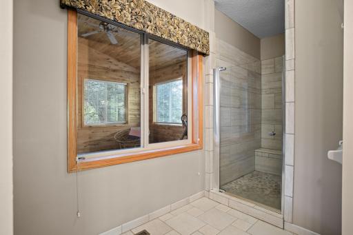 Beautifully tiled shower