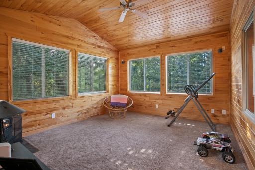 4 season porch on main level