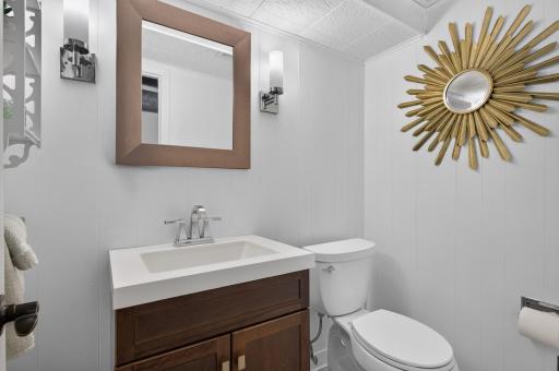Lower level bathroom