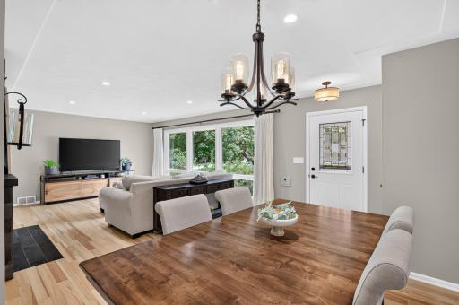 Dining and main living room