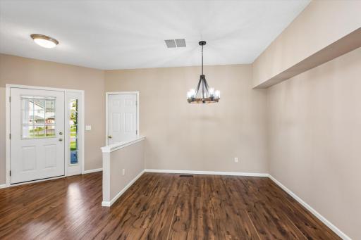 Informal dining room