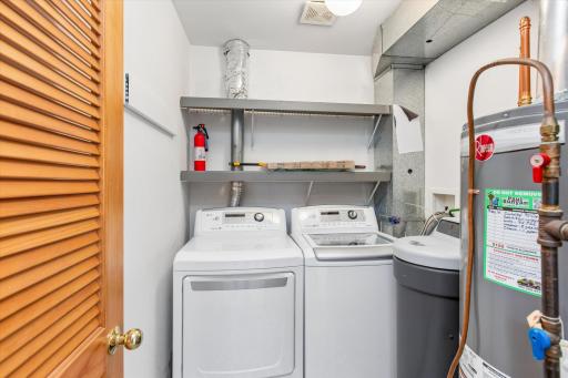 Upper level laundry & updated furnace & water heater