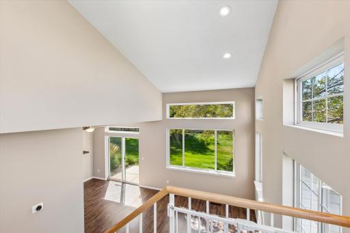 Loft overlooking main level