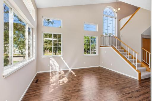 Main level filled with windows