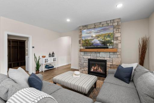 Gas fireplace