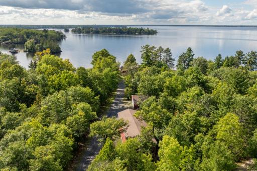 Aerial from property
