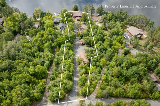 Approximate property lines