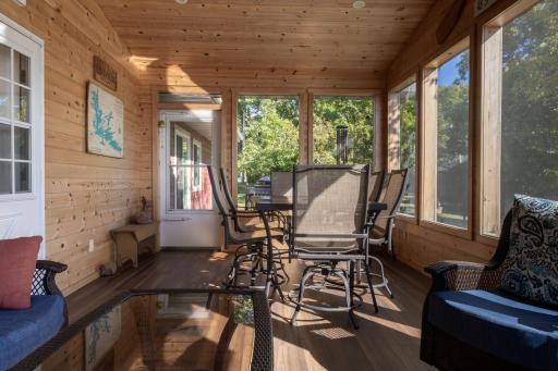 Screened porch