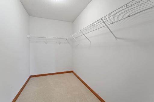 Walk in closet of 3rd bedroom