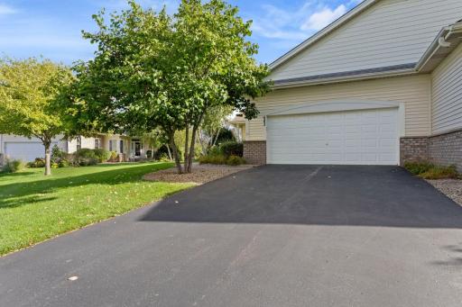 2 car attached garage
