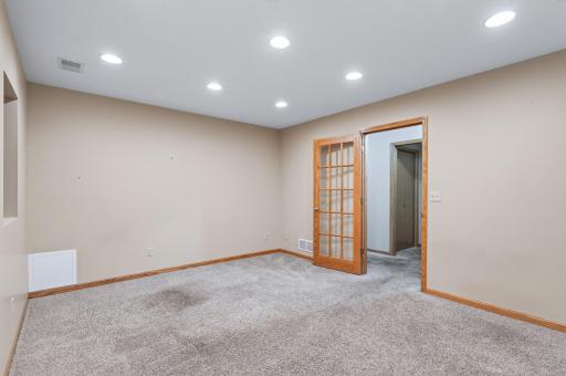 Lower Level Family Room, Office, Workout Room...