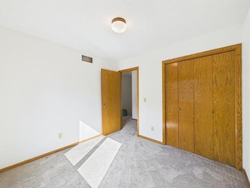 Another view of an upper-level bedroom, with room to make the space your own. Bedroom 3