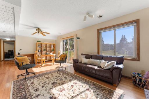 Walkout lower level expands the home with additional finished living space.