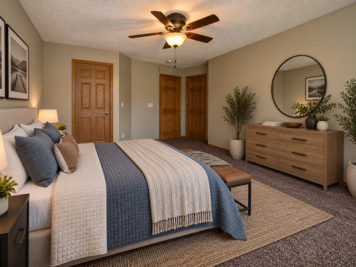 Virtually staged to help illustrate the property's potential