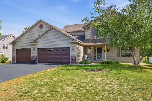 The garage doors have recently been updated to give the home even more curb appeal!