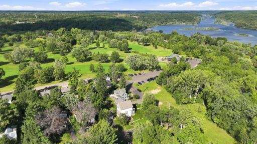 Stillwater Country Club is just steps away with the St. Croix River and Golf Course in this photo!