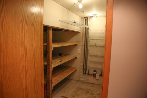 STORAGE!! Located in basement. Don't miss the bonus storage area in the garage!